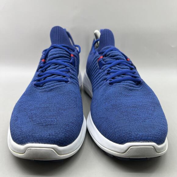 FootJoy Flex XP Spikeless Golf Shoes Men Size 10.5 M Blue Knit Comfort Sneakers main image 8